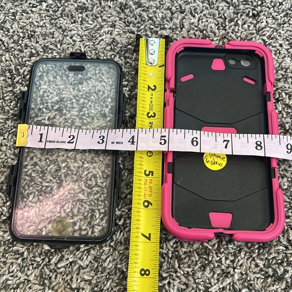 Griffin Survivor case for iPhone 6s Plus,  Pink and Black phone case - Picture 11 of 12